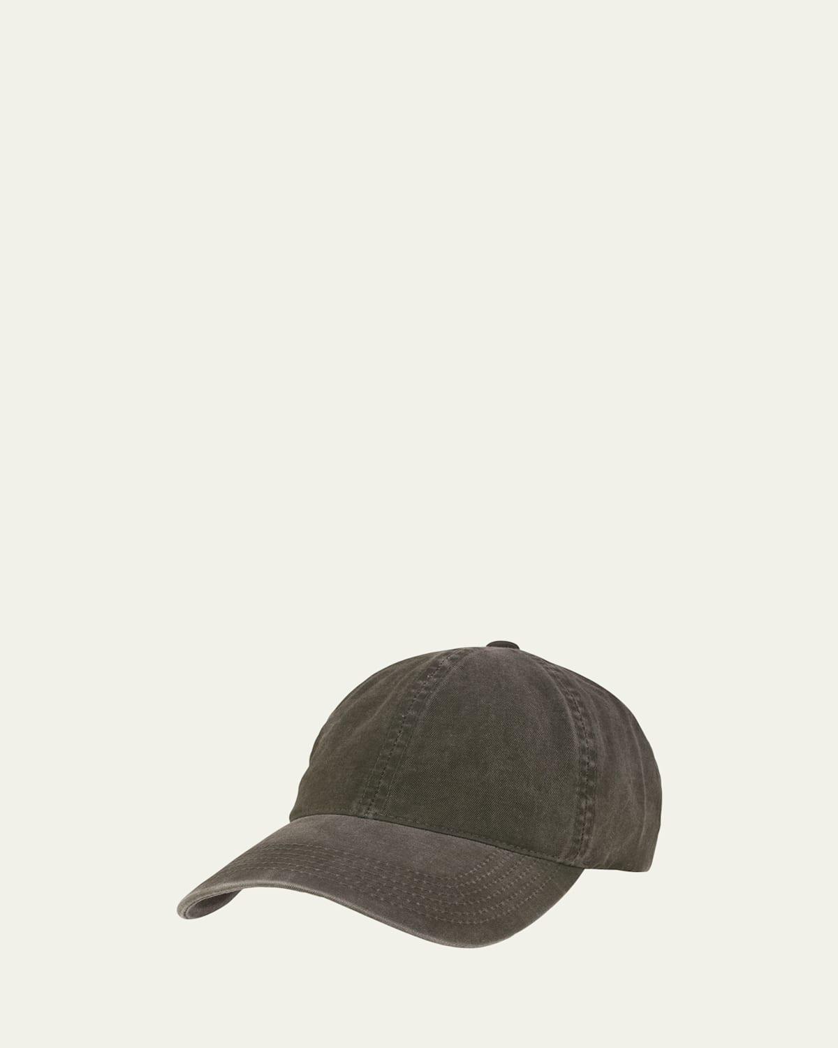 Mens Washed Cotton Six-Panel Baseball Cap Product Image
