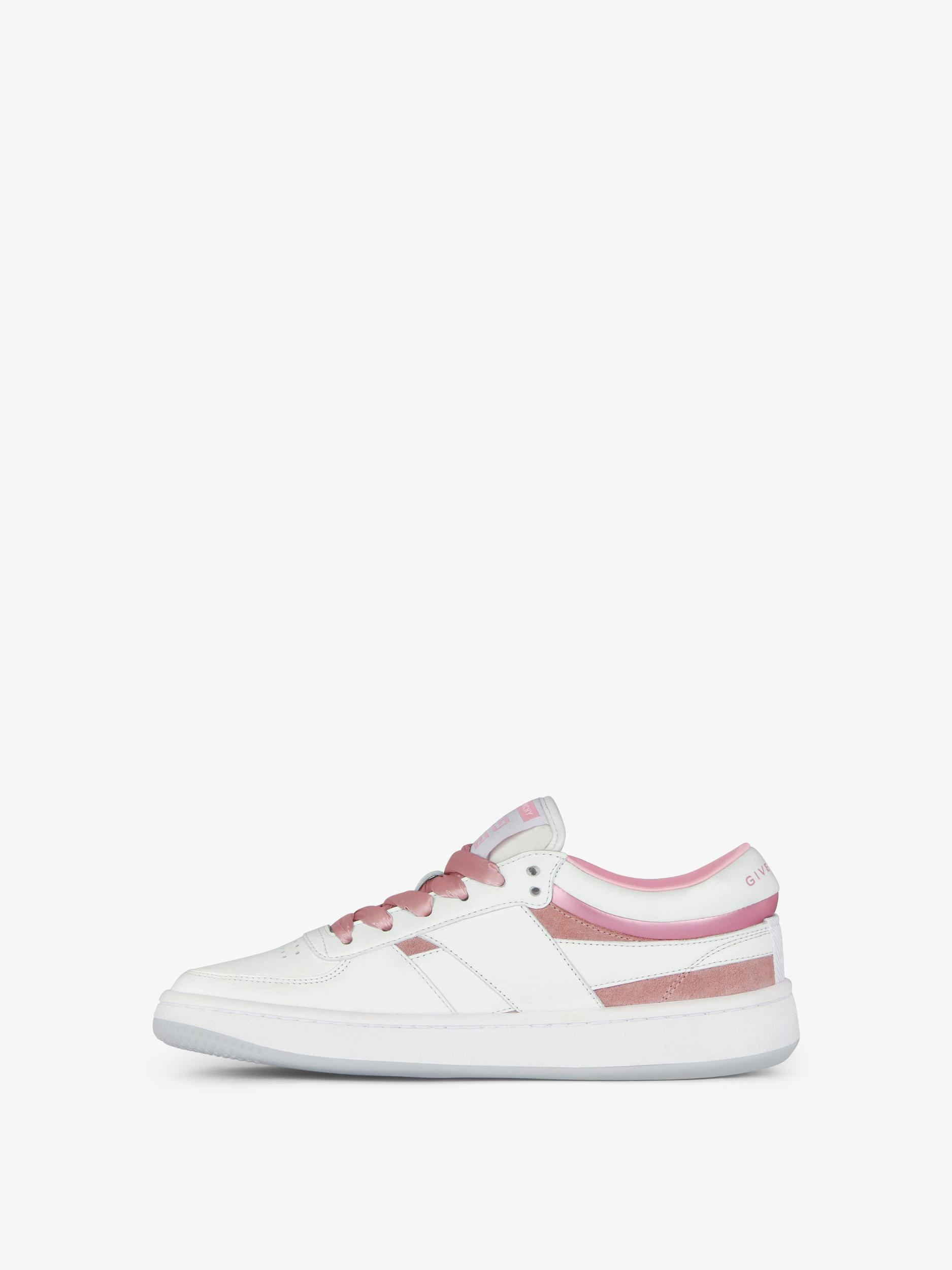 G Move sneakers in mixed leathers Product Image