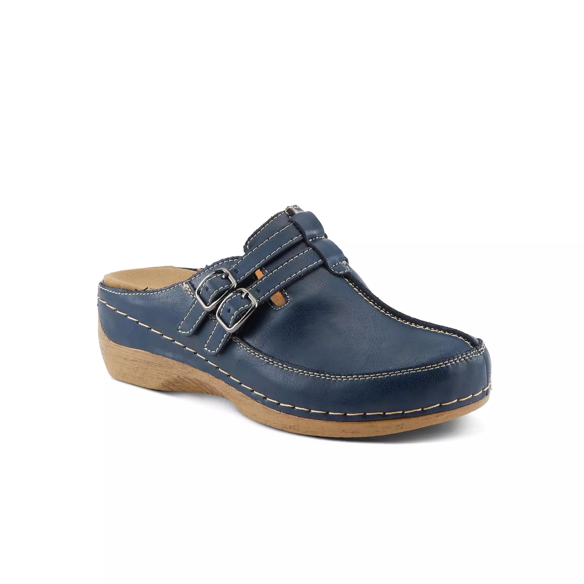 Spring Step Happy Women's Leather Clogs,  Product Image