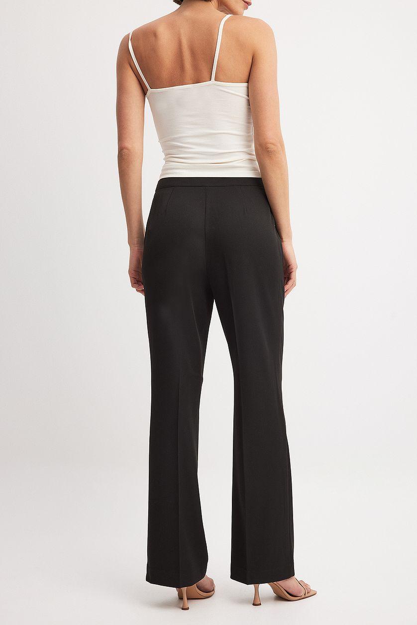 High Waist Flared Pants Product Image