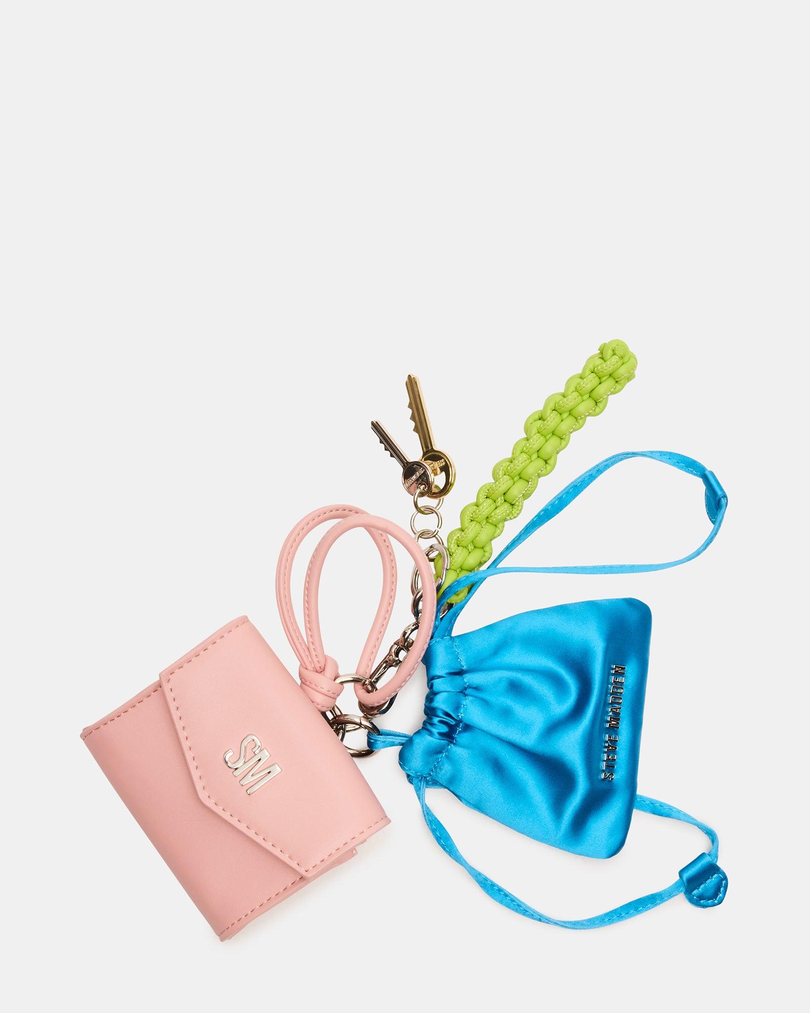 TRAVEL BAG CHARM  CORAL MULTI Female Product Image