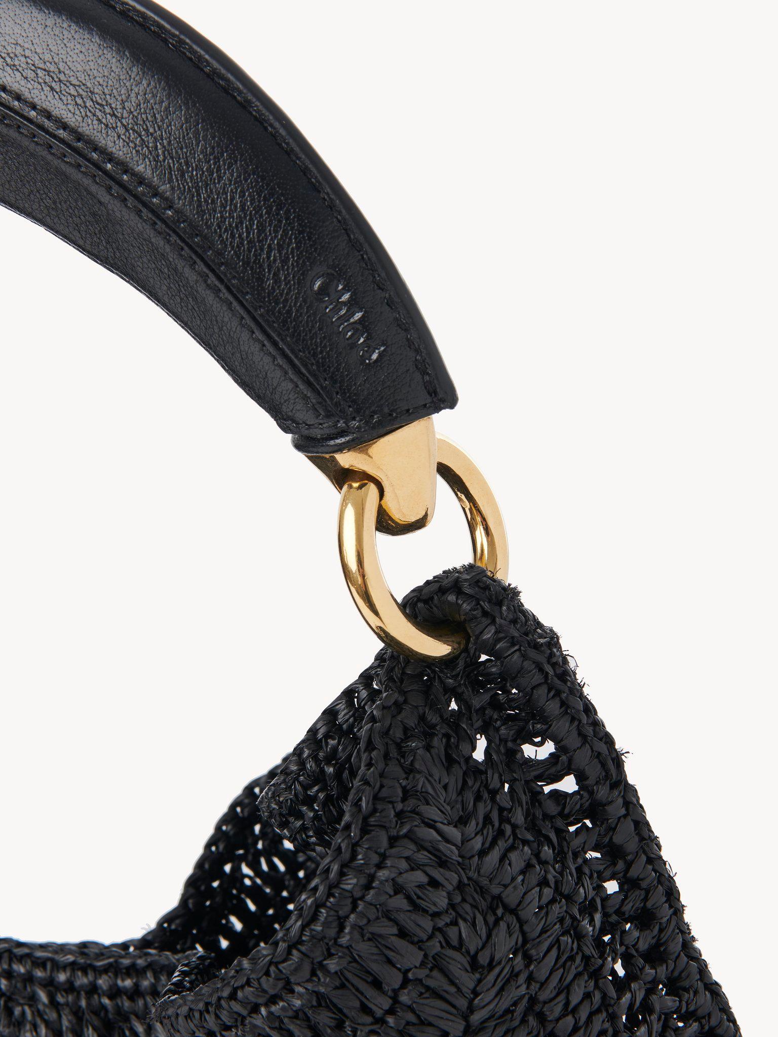 Summer Banana hobo bag in raffia Product Image