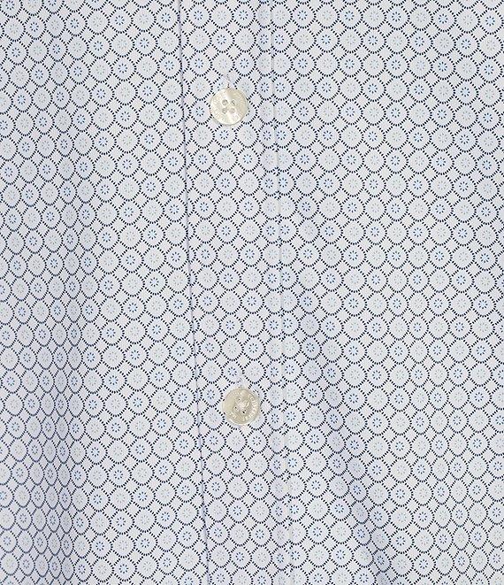 Hart Schaffner Marx Mini Floral Long Sleeve Luxury Performance Sportshirt Product Image