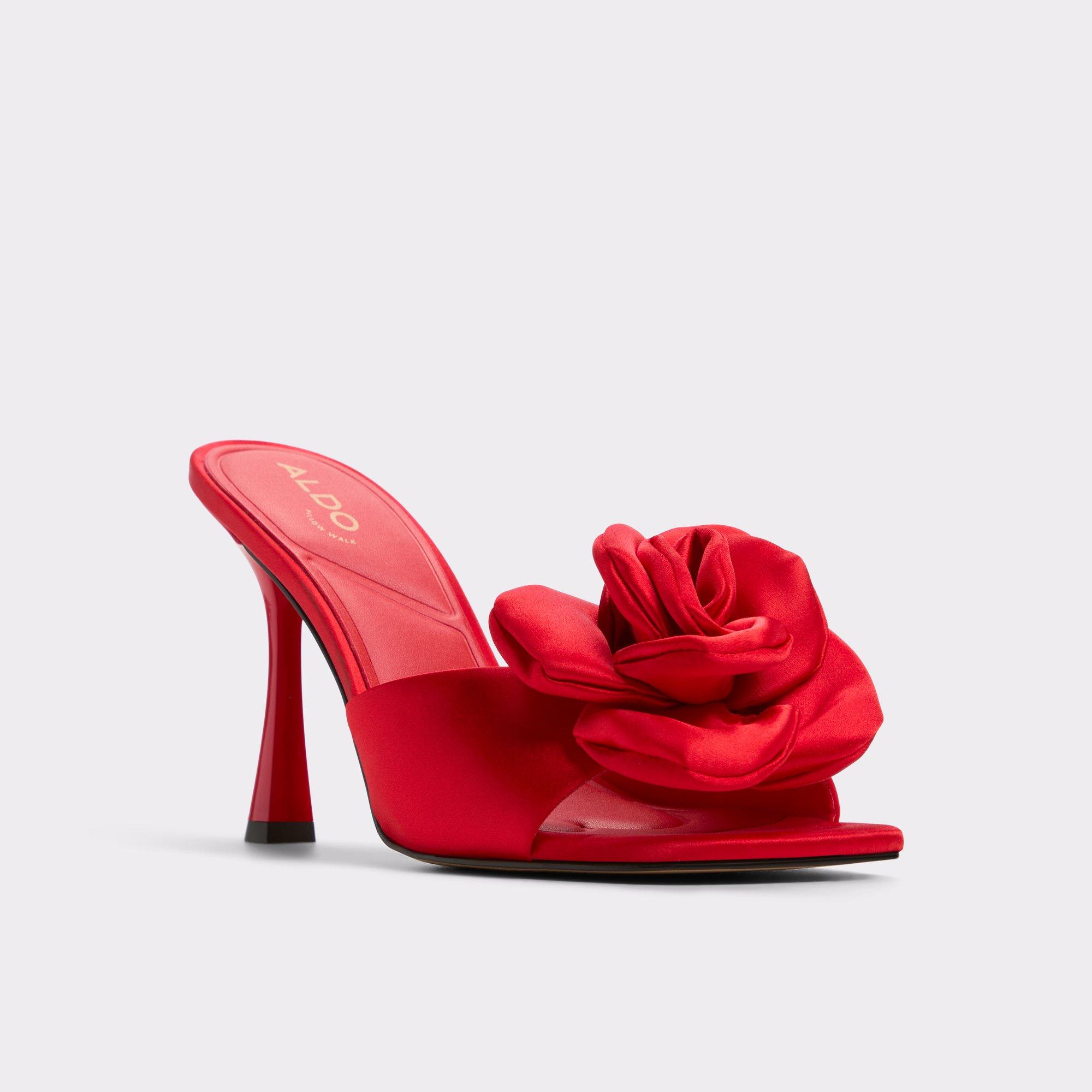 Redrose Red Women's Heeled mules | ALDO US Product Image