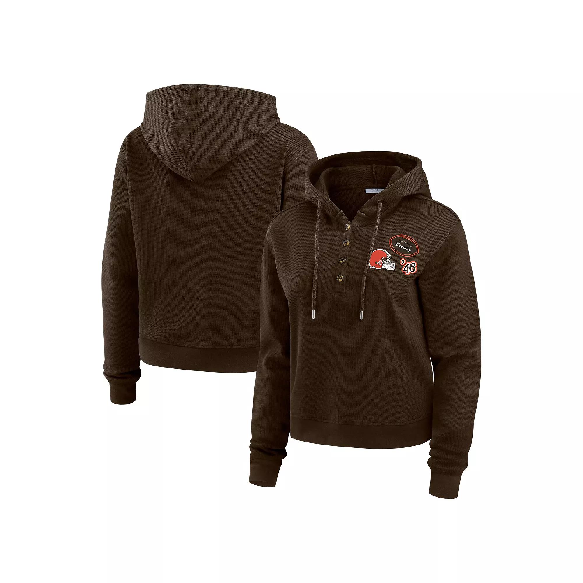 Women's WEAR by Erin Andrews Brown Cleveland Browns Plus  Product Image