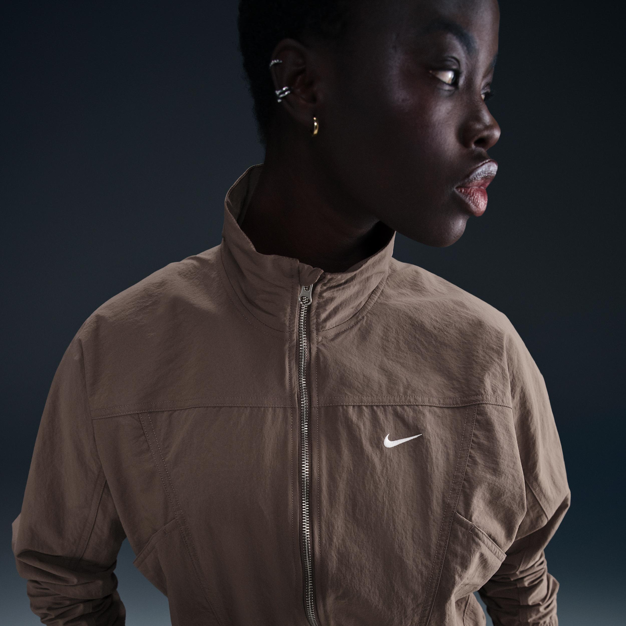 Womens Nike Sportswear Everything Wovens Oversized Repel UV Protection Jacket | HJ0999-010 Product Image