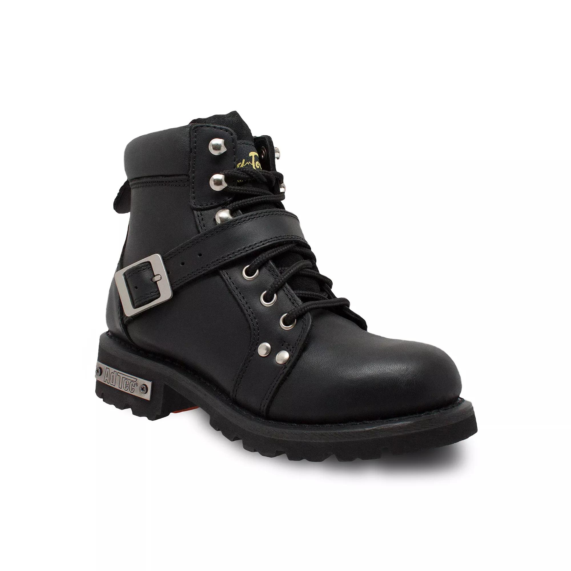 Ride Tecs 8143 Women's Leather Moto Boots,  Product Image