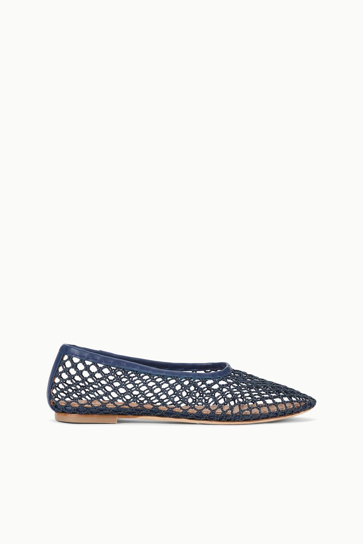 ALBA BALLET FLAT | NAVY NETTING Product Image