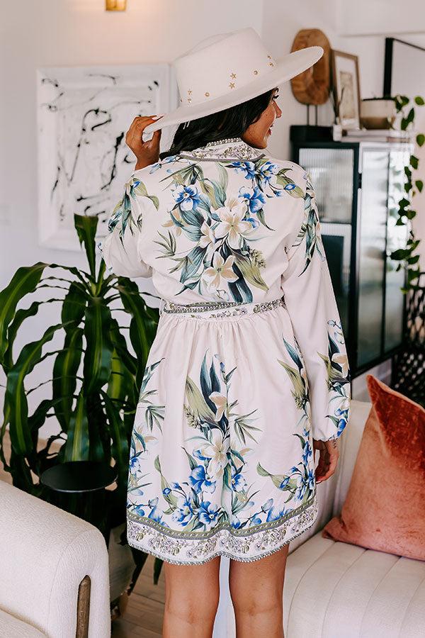 Botanical Happiness Mini Dress Product Image