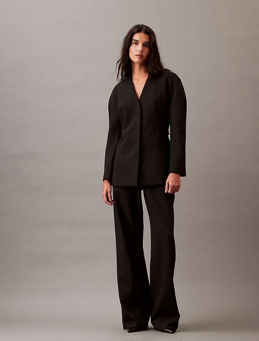 Structured Stretch Blazer Product Image