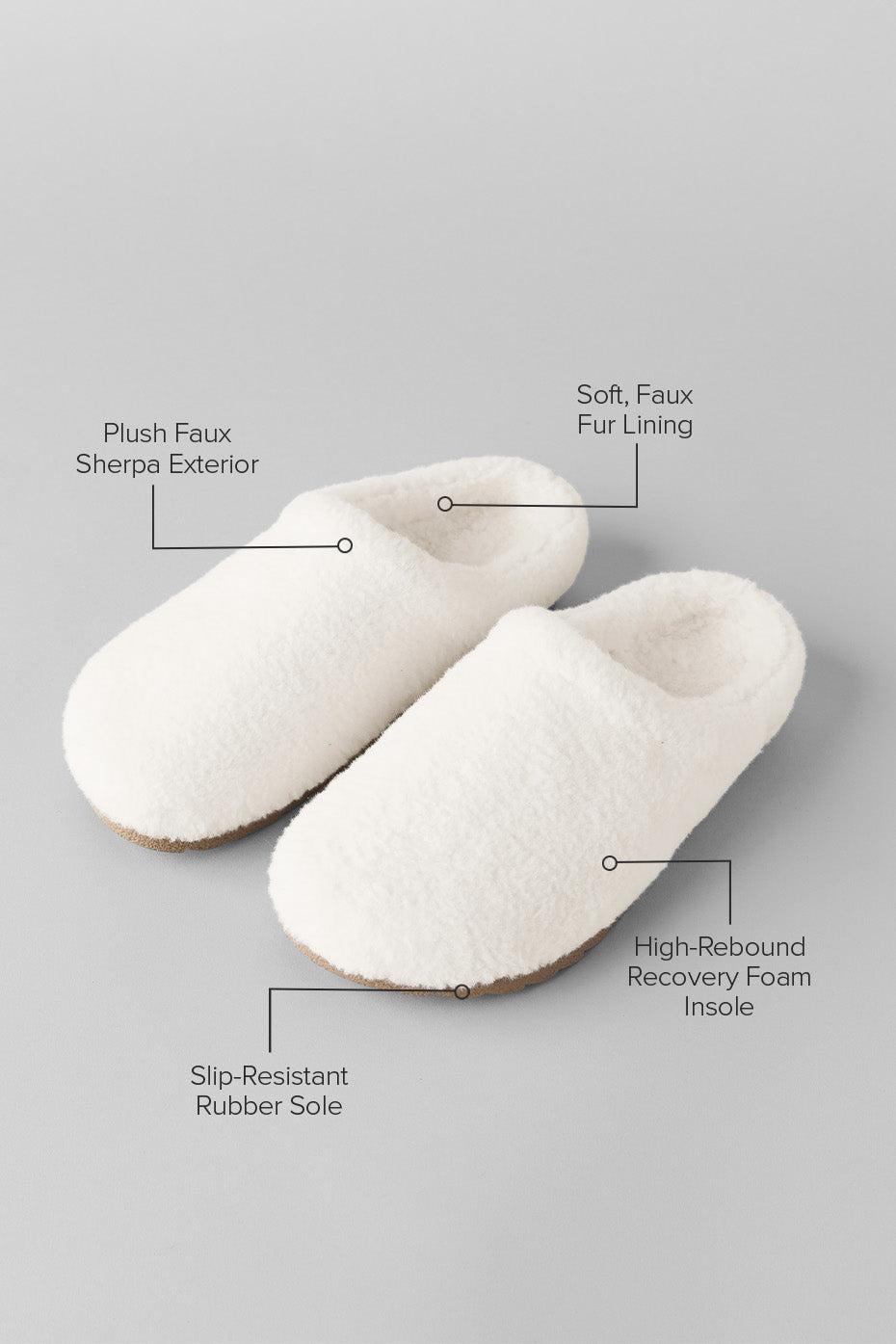 Sherpa Recovery Slipper - Ivory Unisex Product Image