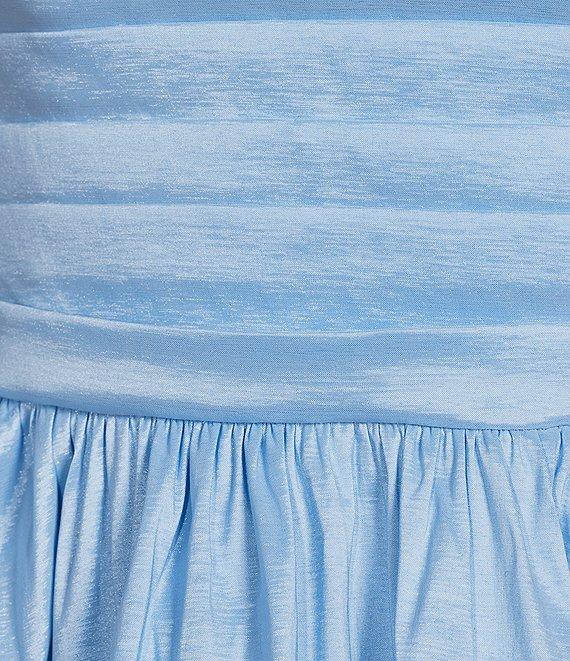 B. Darlin Strapless Pleated Bubble Dress Product Image