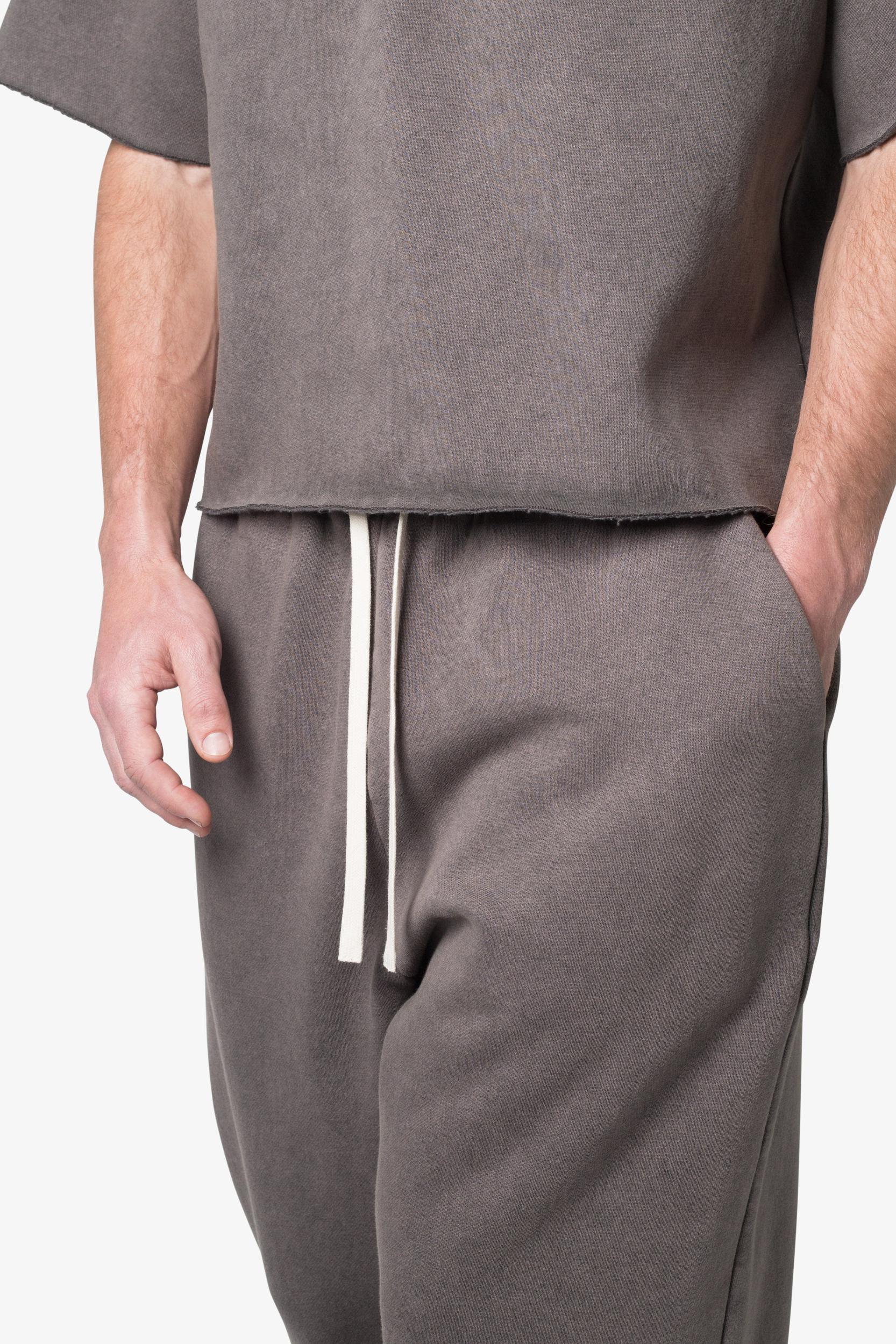 Washed Ultra Baggy Sweatpants - Washed Black Product Image