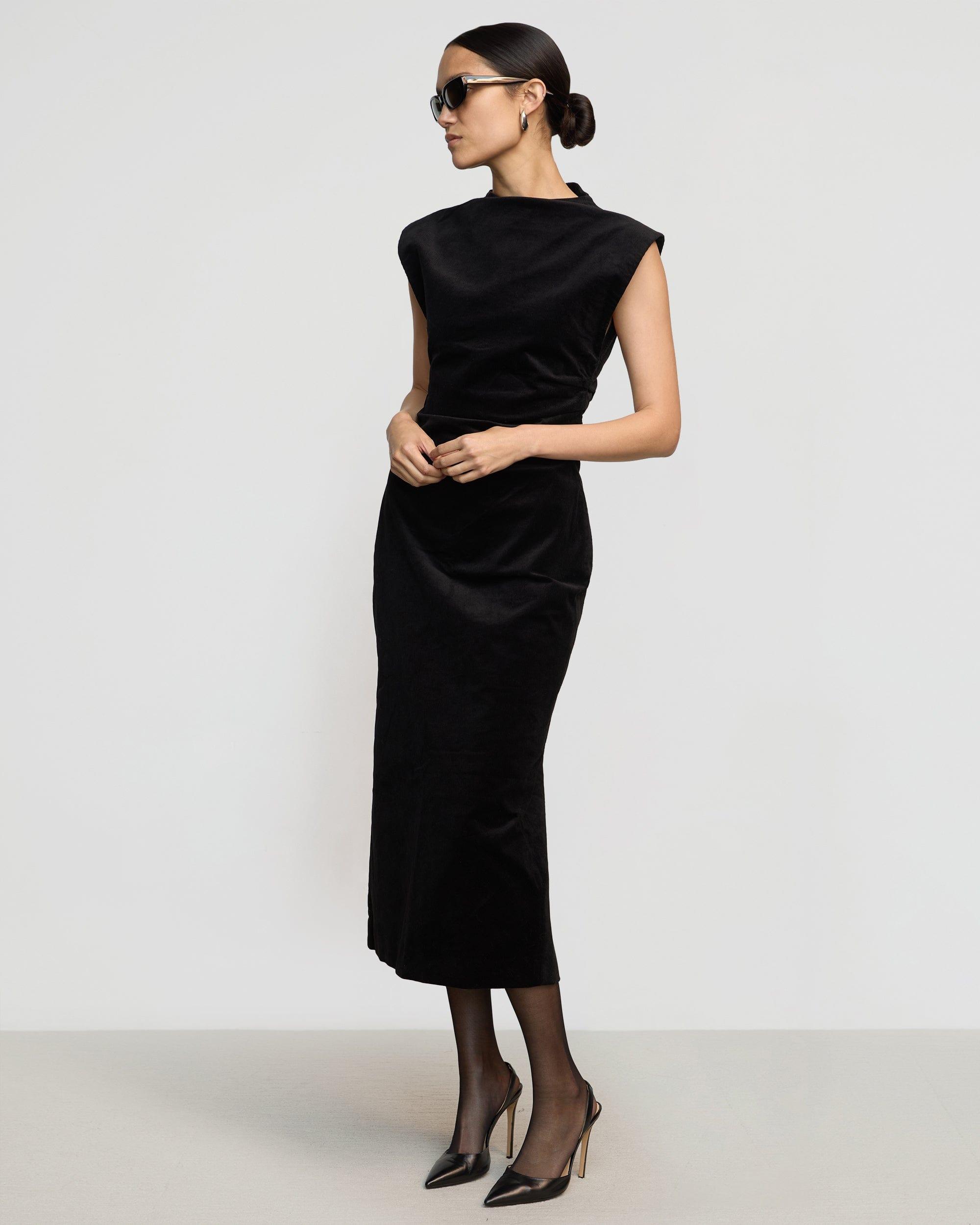 Cambria Structured Corduroy Dress Product Image