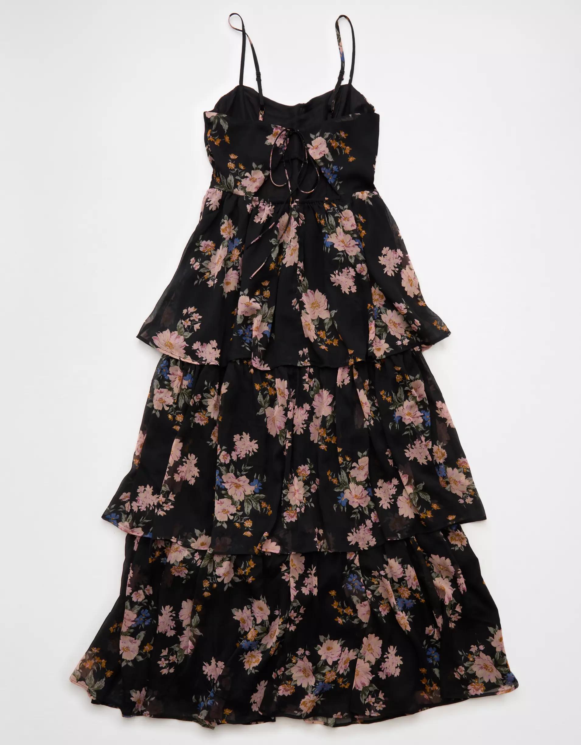 AE Sweetheart Tiered Maxi Dress Women's Product Image