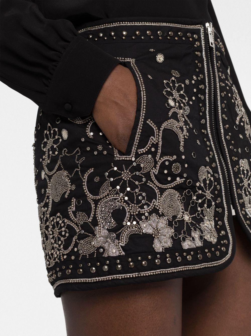 Blanca embellished miniskirt Product Image