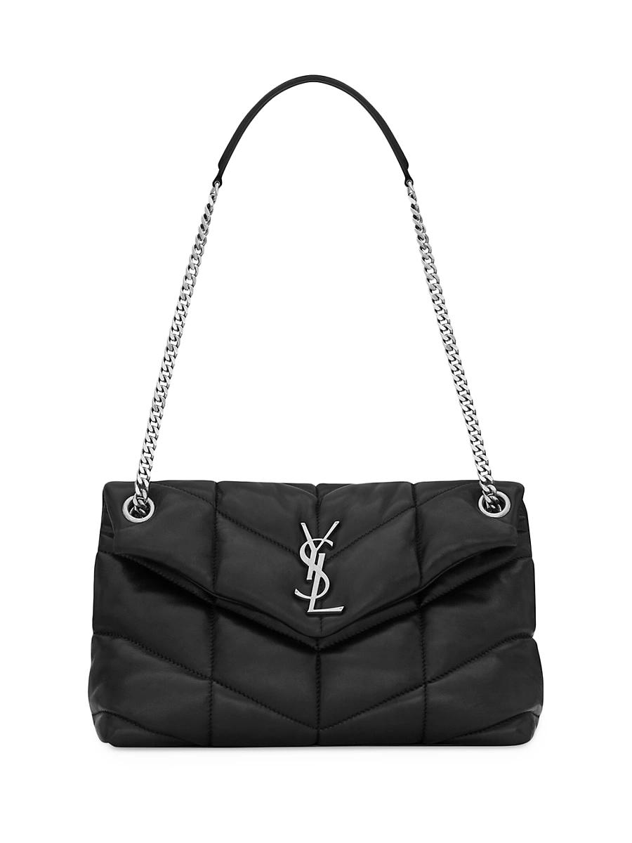 Womens Puffer Small Shoulder Bag in Nappa Leather Product Image