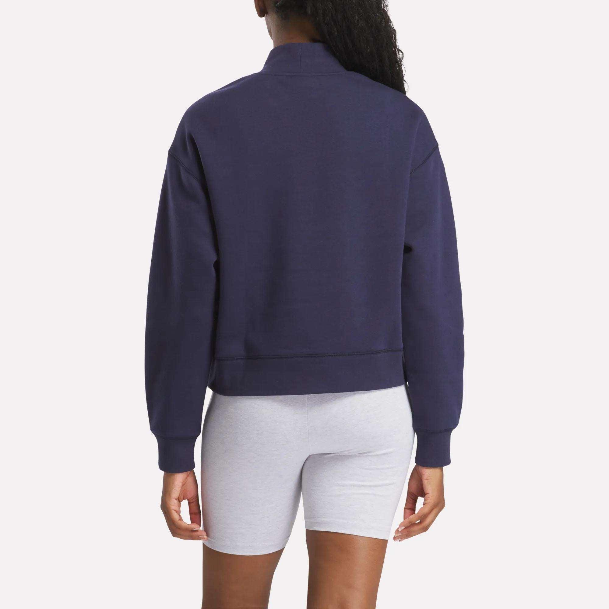 Women's Small Vector Mockneck Sweatshirt Product Image
