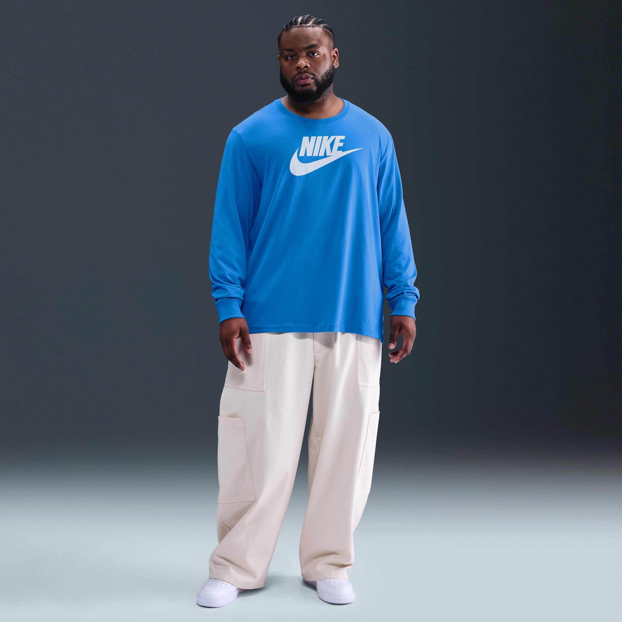 Mens Nike Sportswear Long-Sleeve T-Shirt | CI6291-435 Product Image