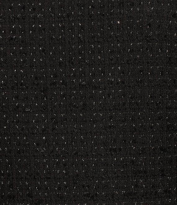 Anne Klein Tweed Round Neck Sleeveless Princess Seam Sheath Coordinating Dress Product Image