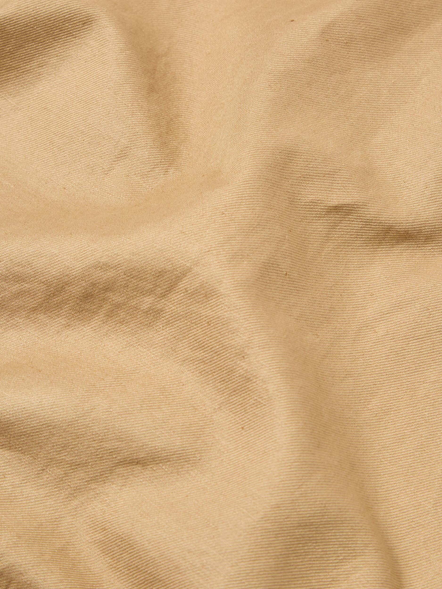 Sand Linen Cotton Suiting Field Jacket Product Image