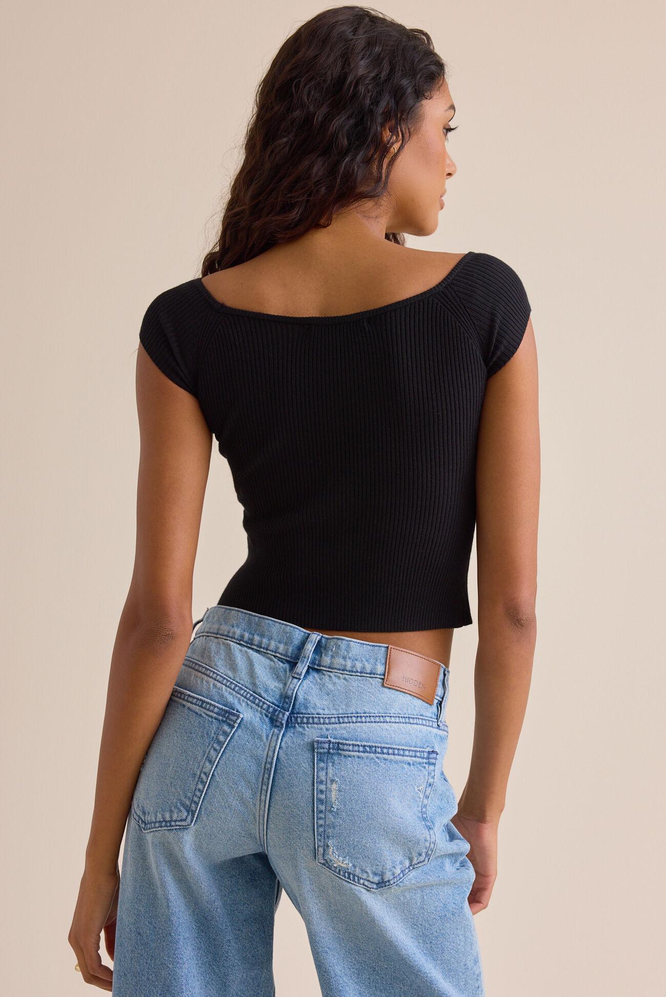 Hannah Ribbed Top Product Image