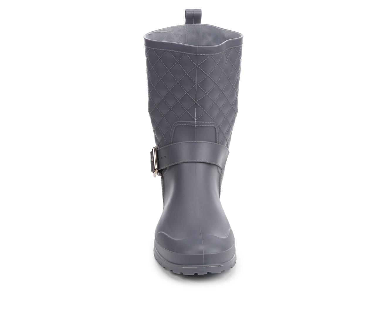 Women's Capelli New York Solid Quilted Rain Boots Product Image