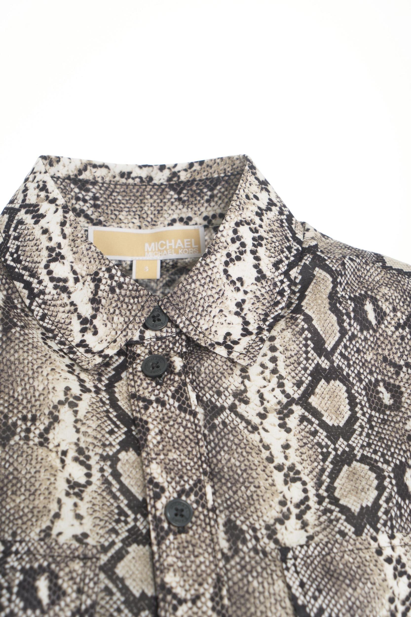 Blouse with animal-print Product Image