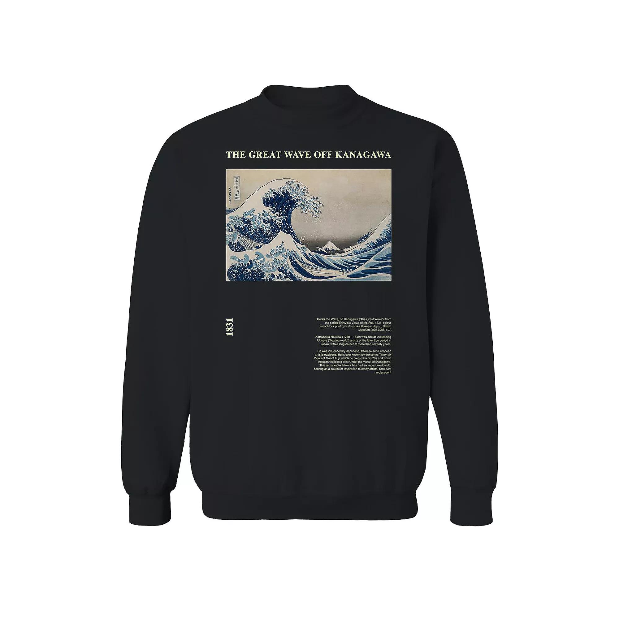 Men's APOH - Hokusai 1831 Graphic Sweatshirt,  Product Image
