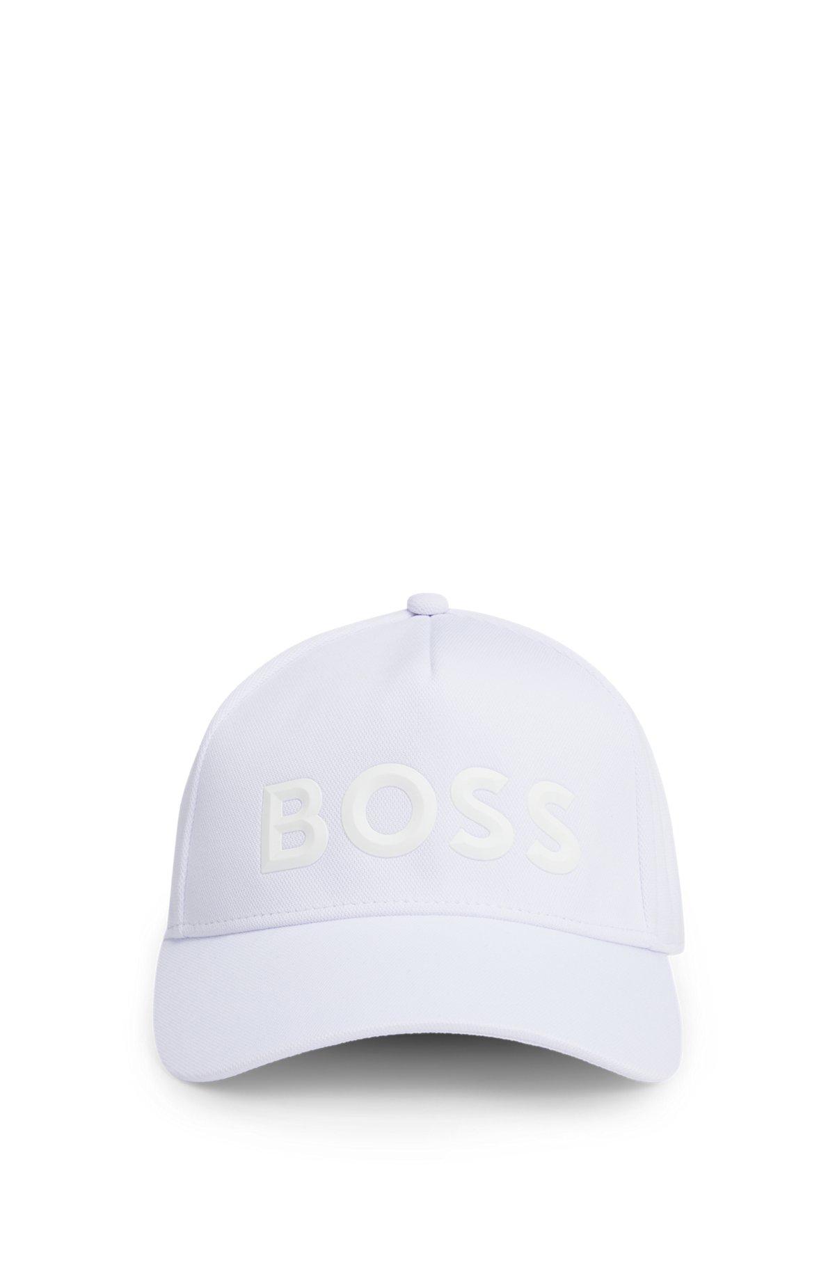 Tonal-logo cap in mesh piqué Product Image