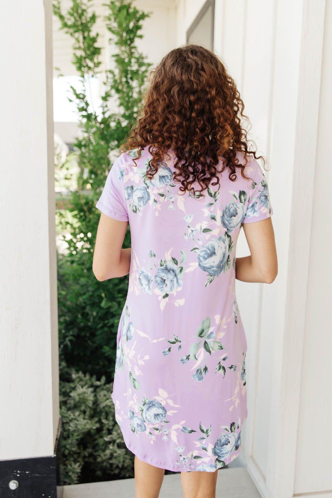 Halle Dress in Lavender (Online Exclusive) Product Image