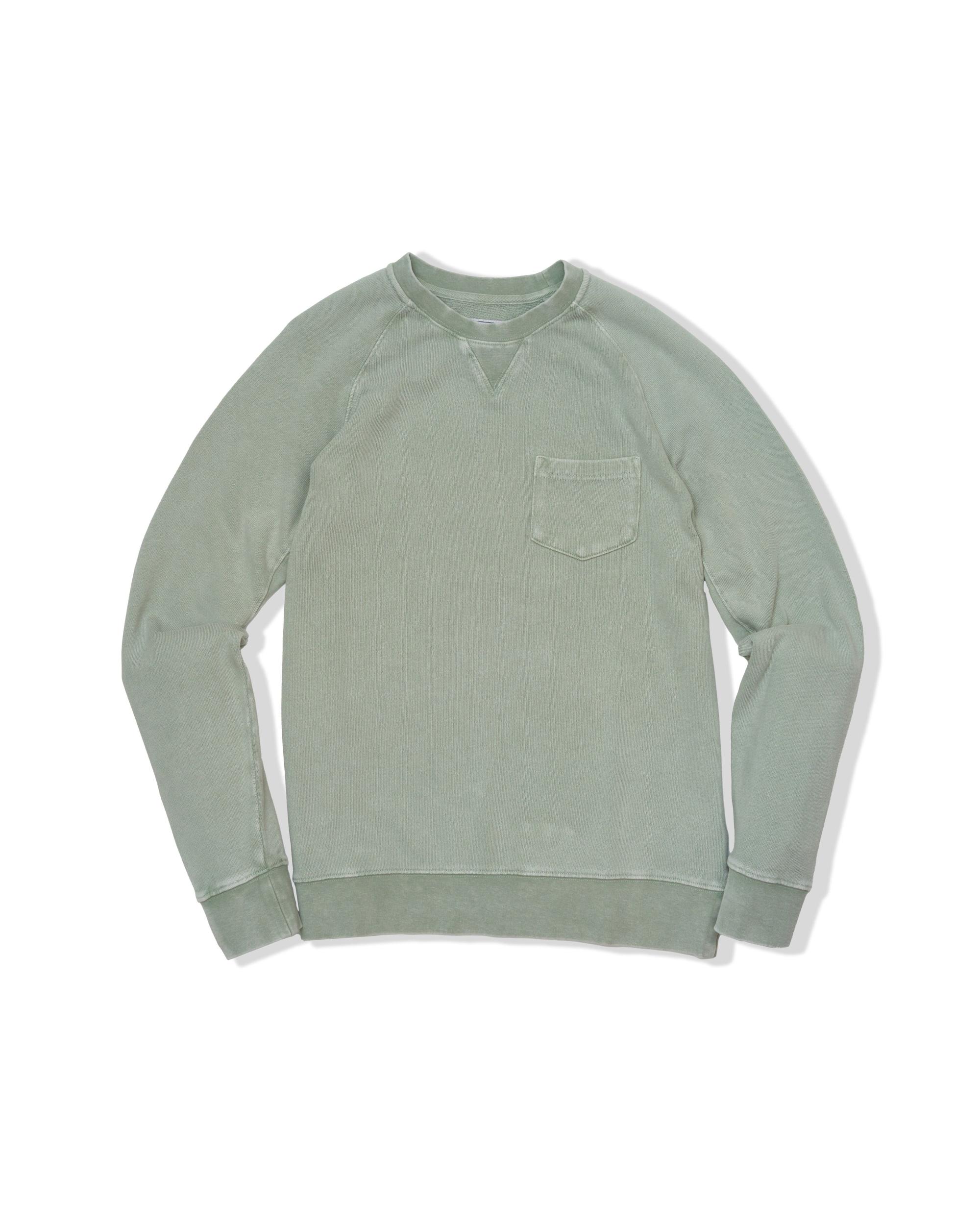 Sunfaded Terry Crew - Blue Surf Product Image