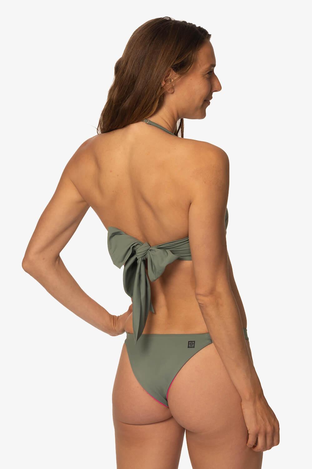Padang Padang Bikini Bottom - Eucalyptus Female Product Image