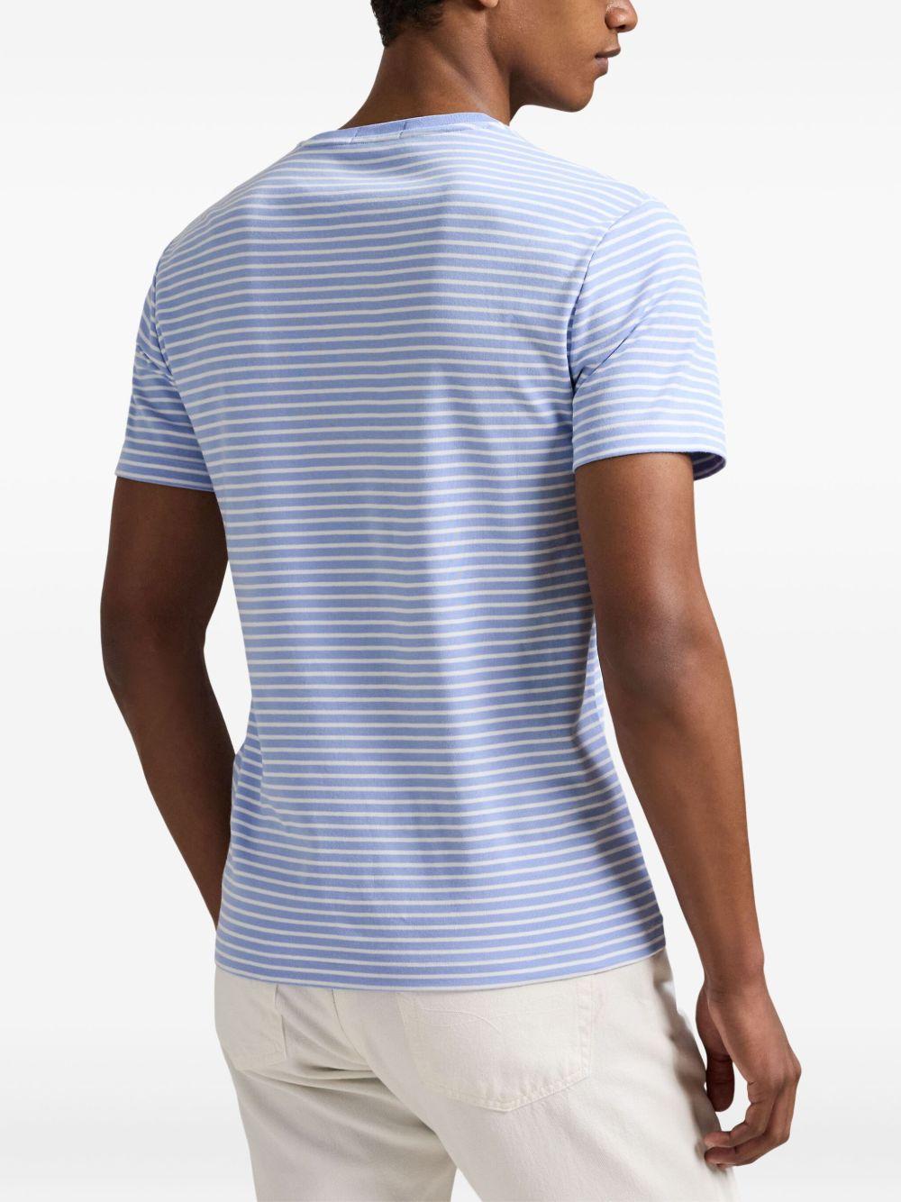 striped crew-neck T-shirt Product Image