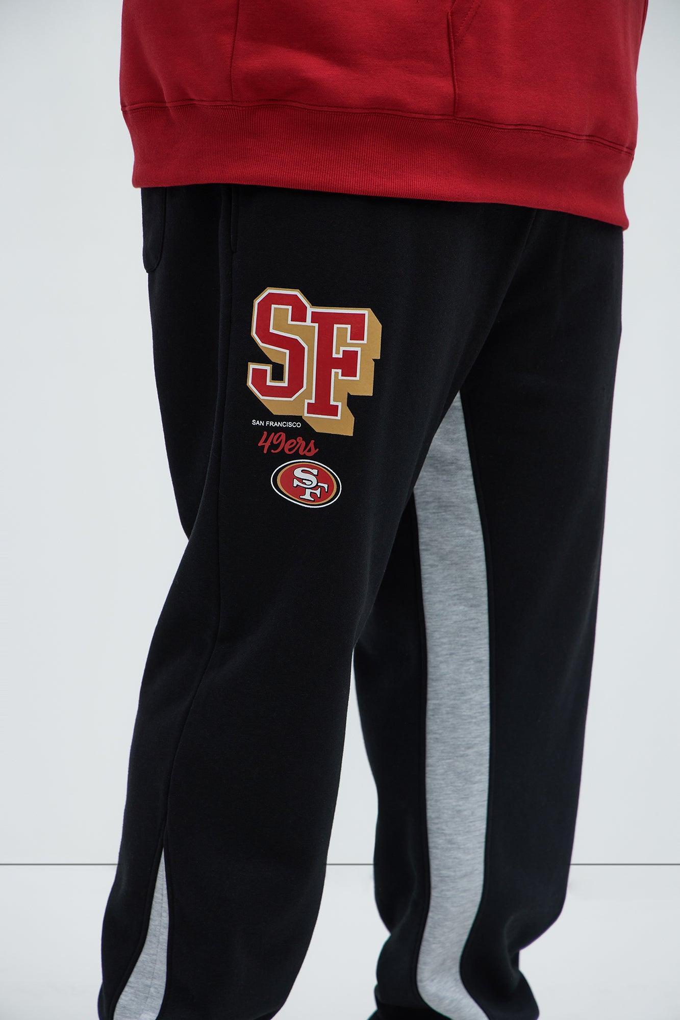 49ers Bold Flare Sweatpants - Black Product Image