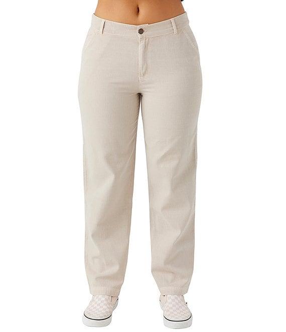 O'Neill Kree Mid Rise Twill Pants Product Image