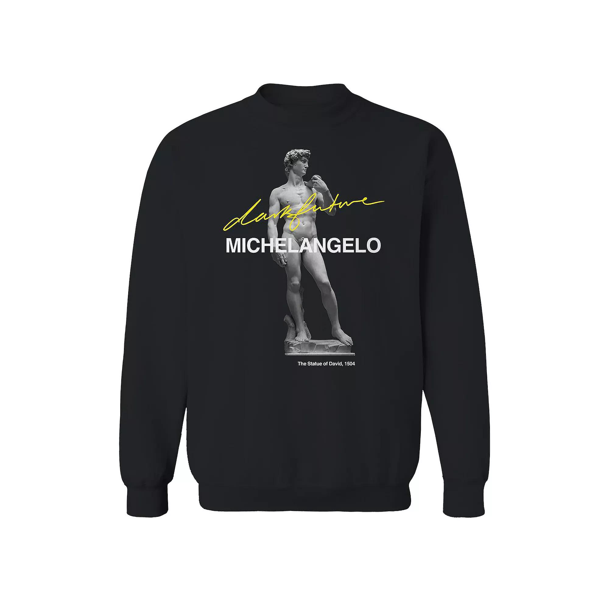 Men's APOH - Michelangelo Dark Future Graphic Sweatshirt,  Product Image