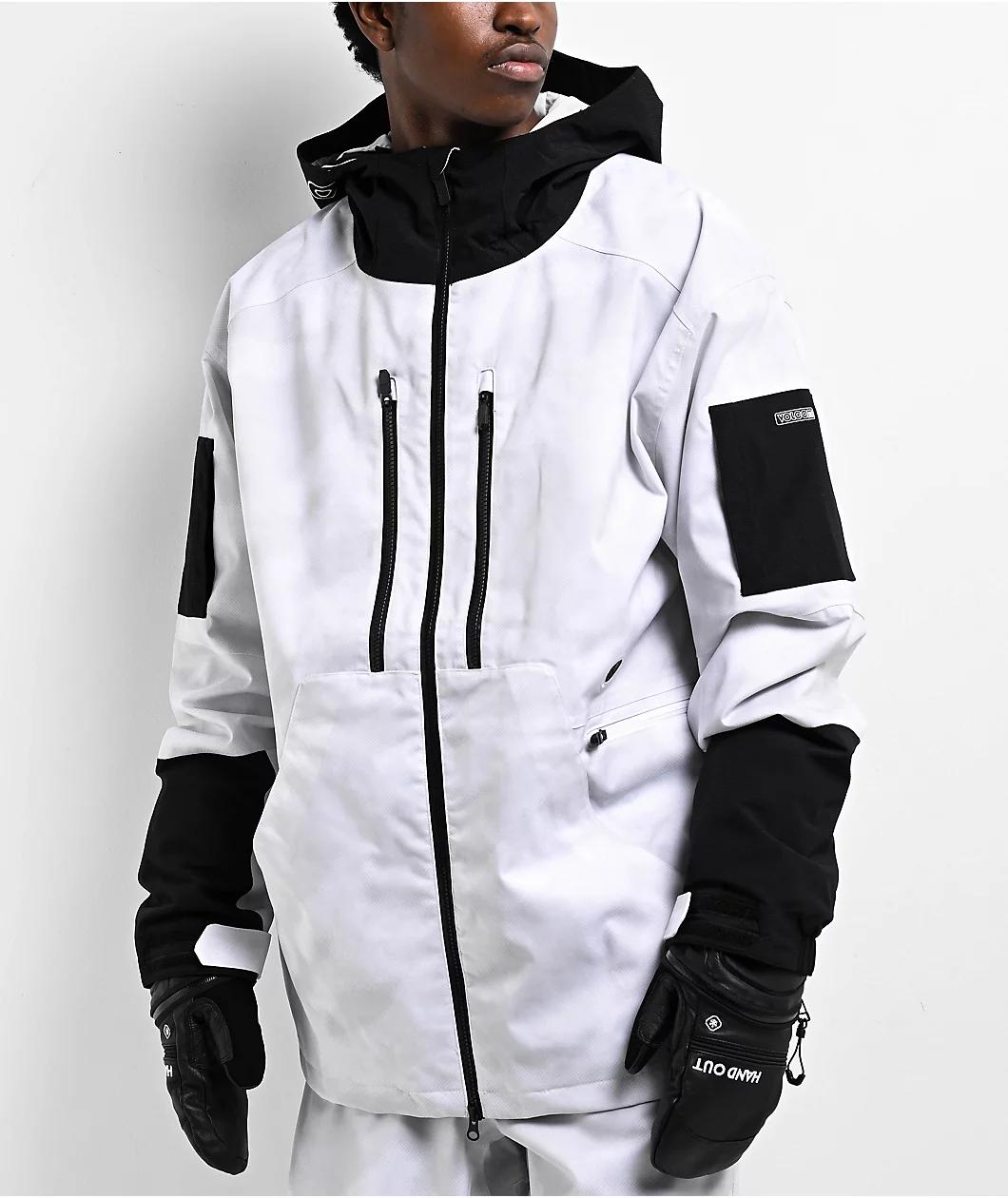 Volcom V.Co WFO White Camo 15k Snowboard Jacket Product Image