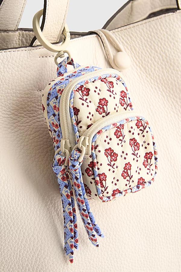 Vera Bradley Quilted Mini Bancroft Backpack Keychain Womens at Urban Outfitters Product Image
