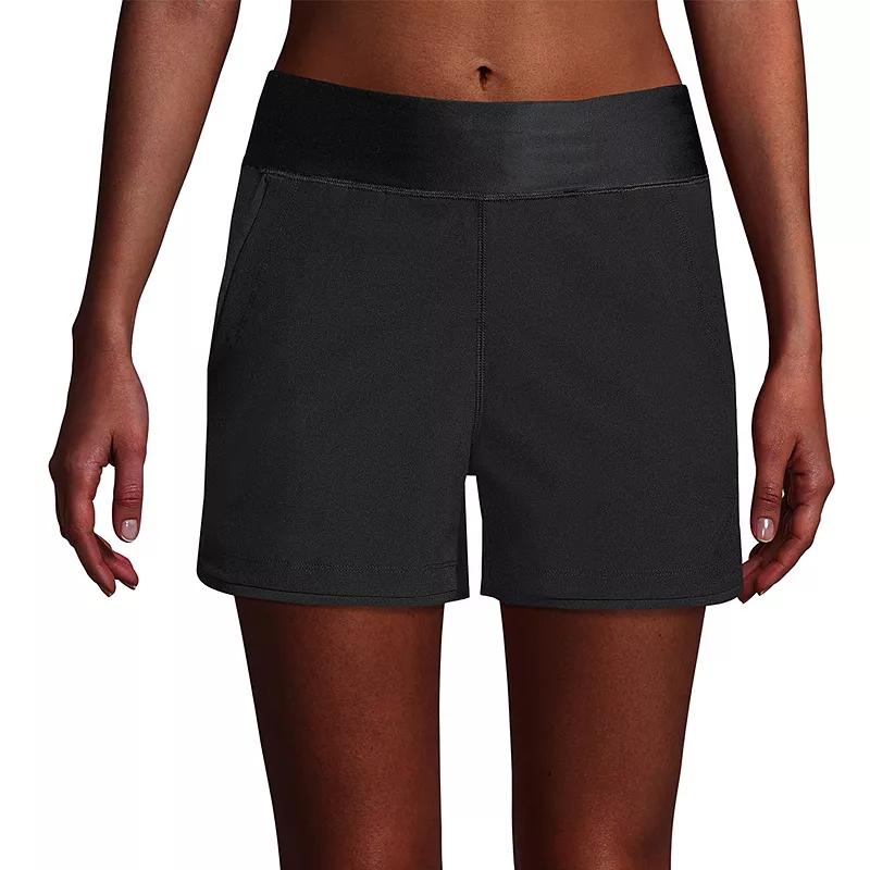 Women's Lands' End 3" Quick Dry Swim Shorts With Panty,  Product Image