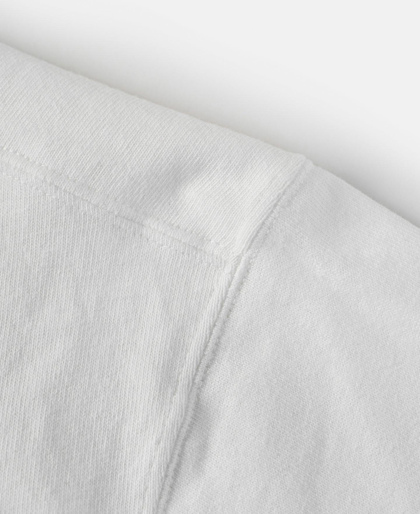 Retro Motorcycle Graphic T-Shirt - White Product Image