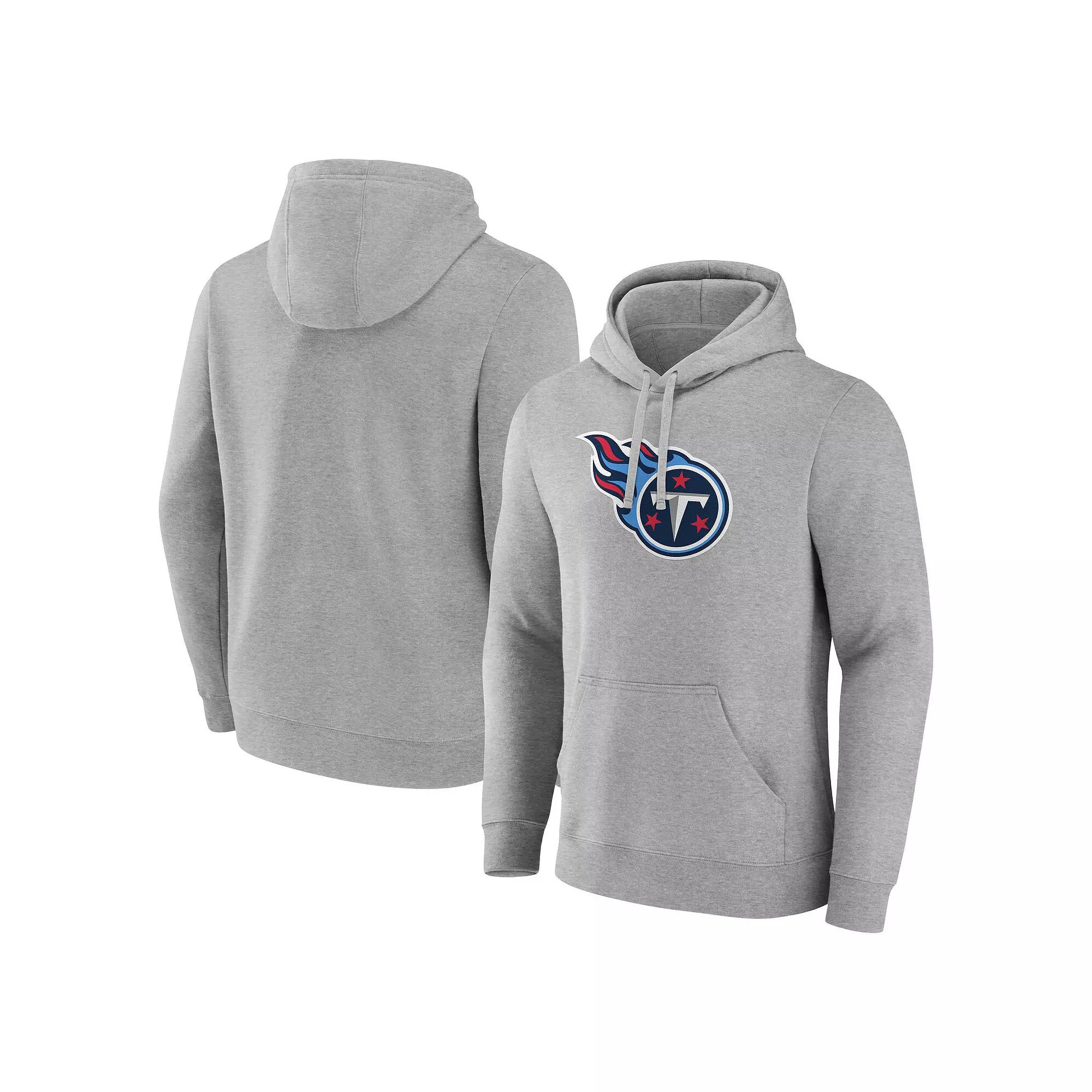 Men's Fanatics Heather Gray Indianapolis Colts Deliver Fleece Pullover Hoodie, Size: Small, Grey Product Image
