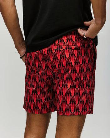 MENS MATTHEW ALL OVER PRINT SWIM TRUNK - MB1000043 Product Image