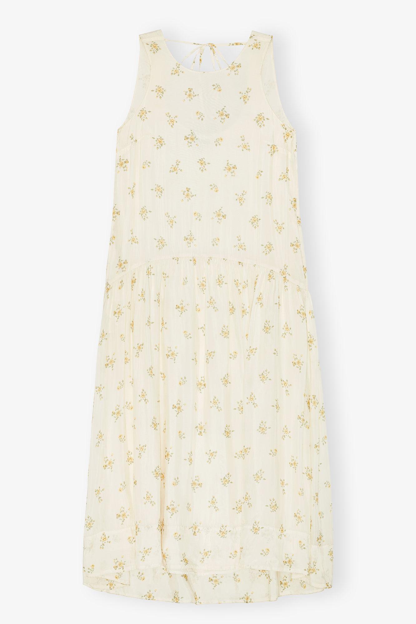Ivory Floral Dress Product Image