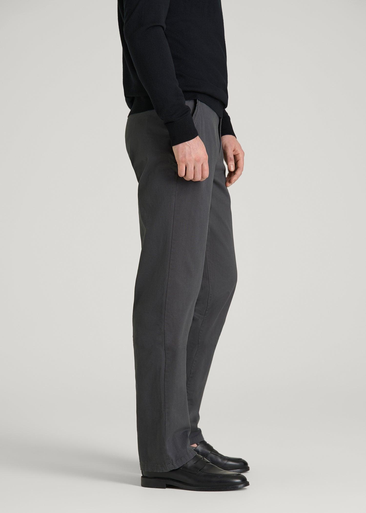 Mason RELAXED Chinos for Tall Men in Iron Grey Male Product Image