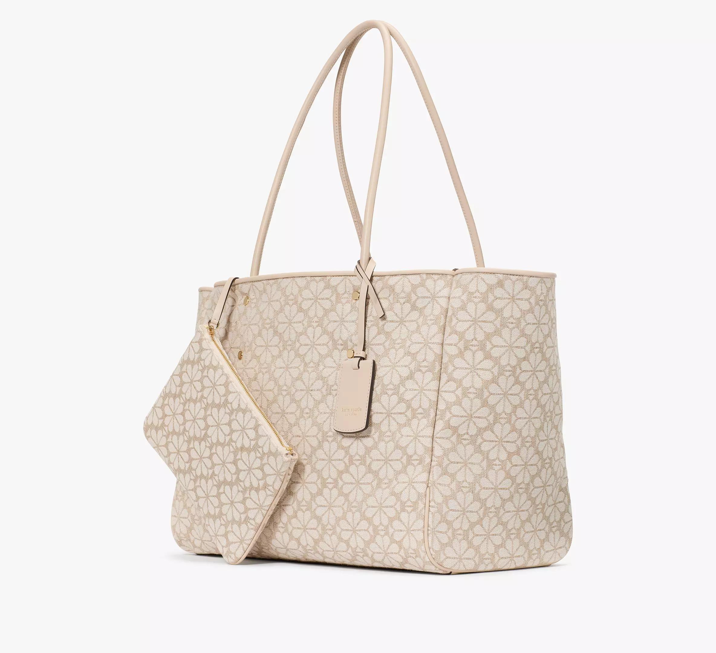 Spade Flower Jacquard Large Everything Tote Product Image