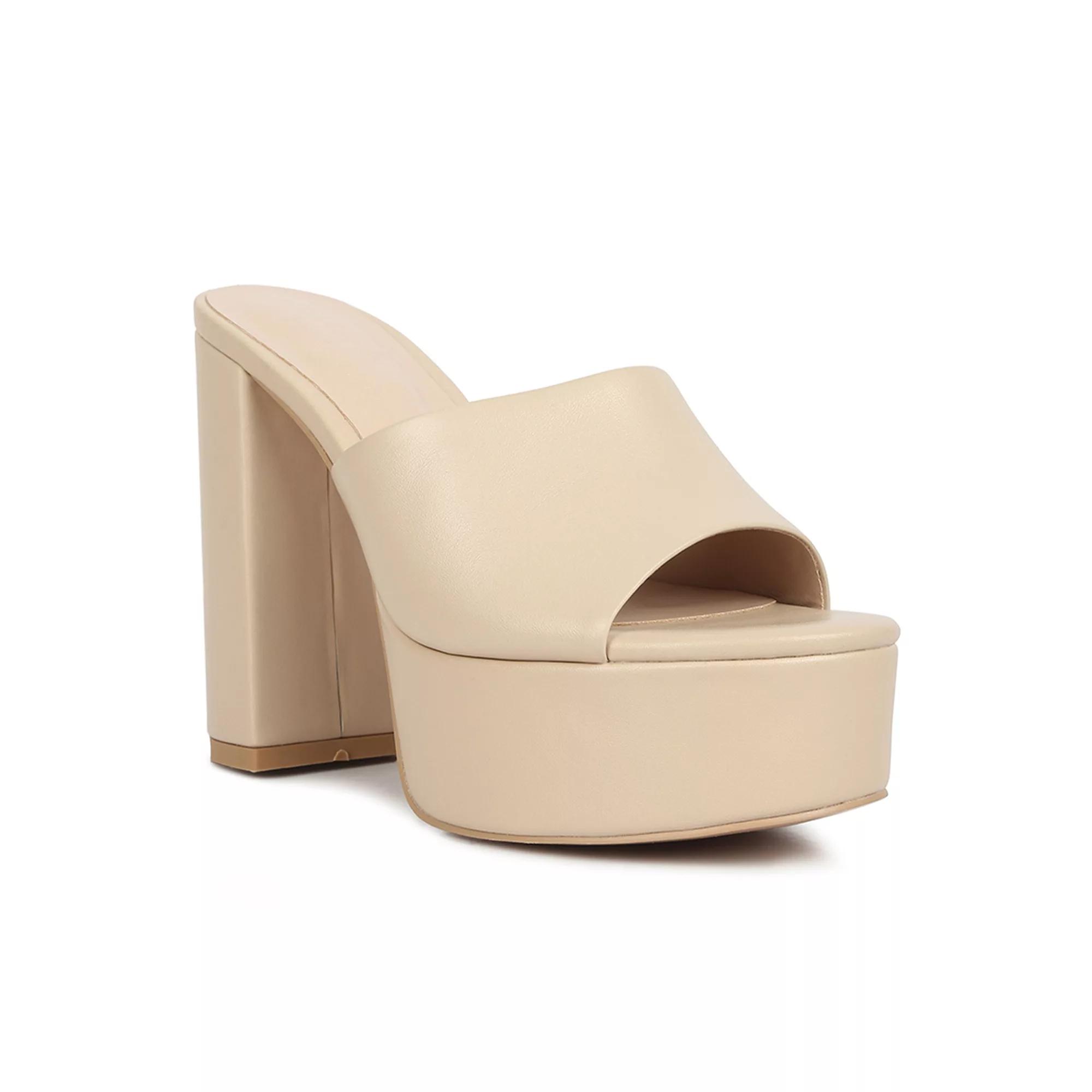 Rag & Co Shuri Women's Block Heel Dress Sandals,  Product Image