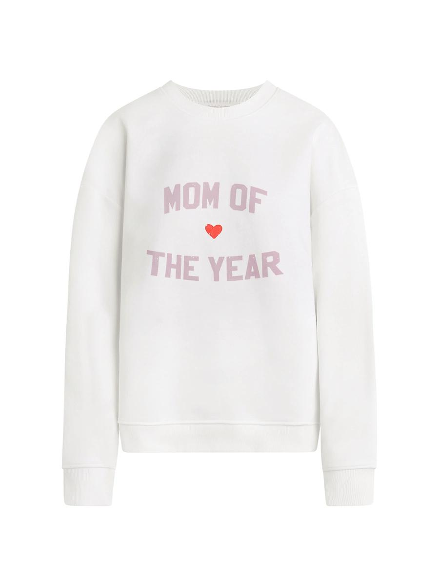 Womens Mom Of The Year Cotton-Blend Sweatshirt Product Image