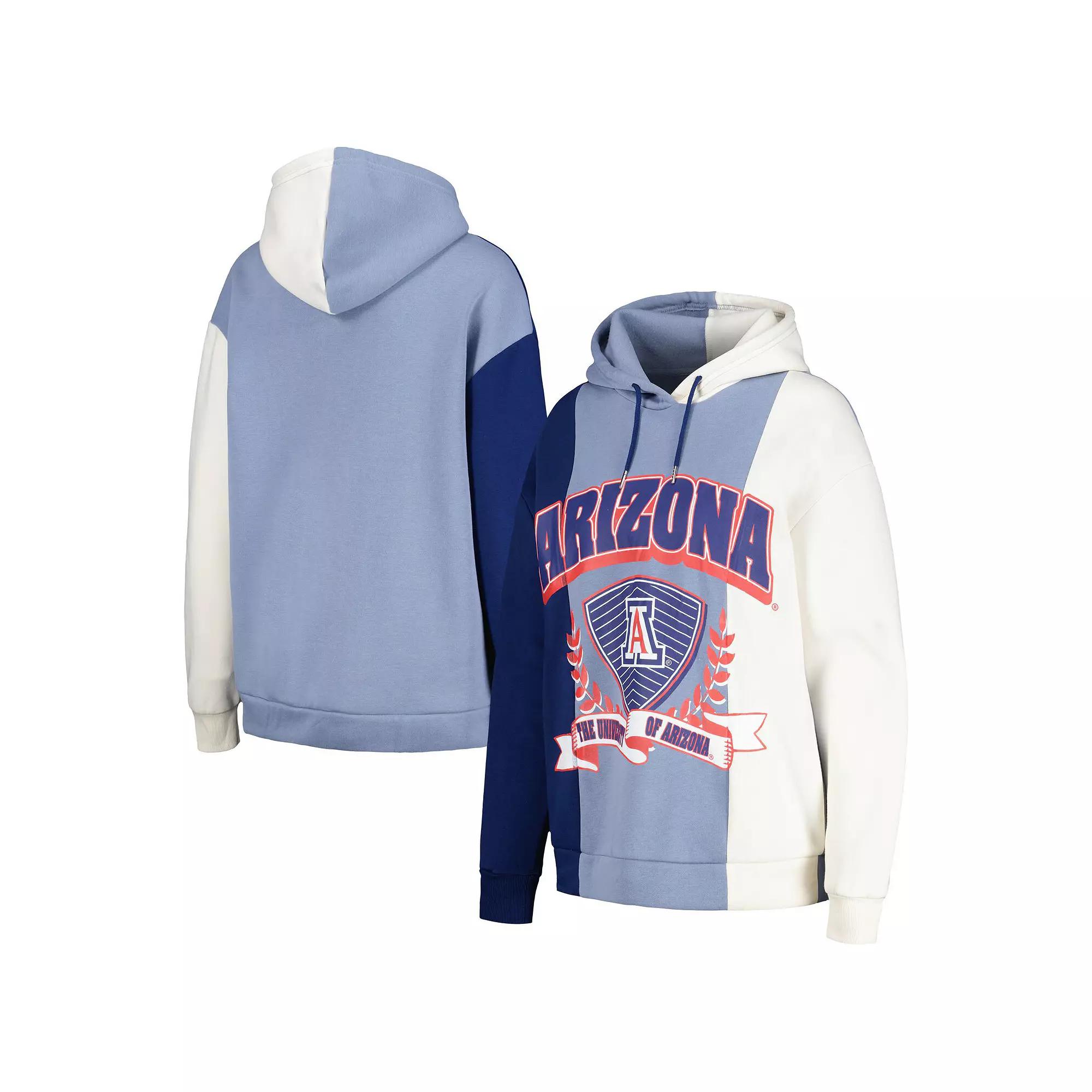 Women's Gameday Couture Navy Arizona Wildcats Hall of Fame Colorblock Pullover Hoodie,  Product Image