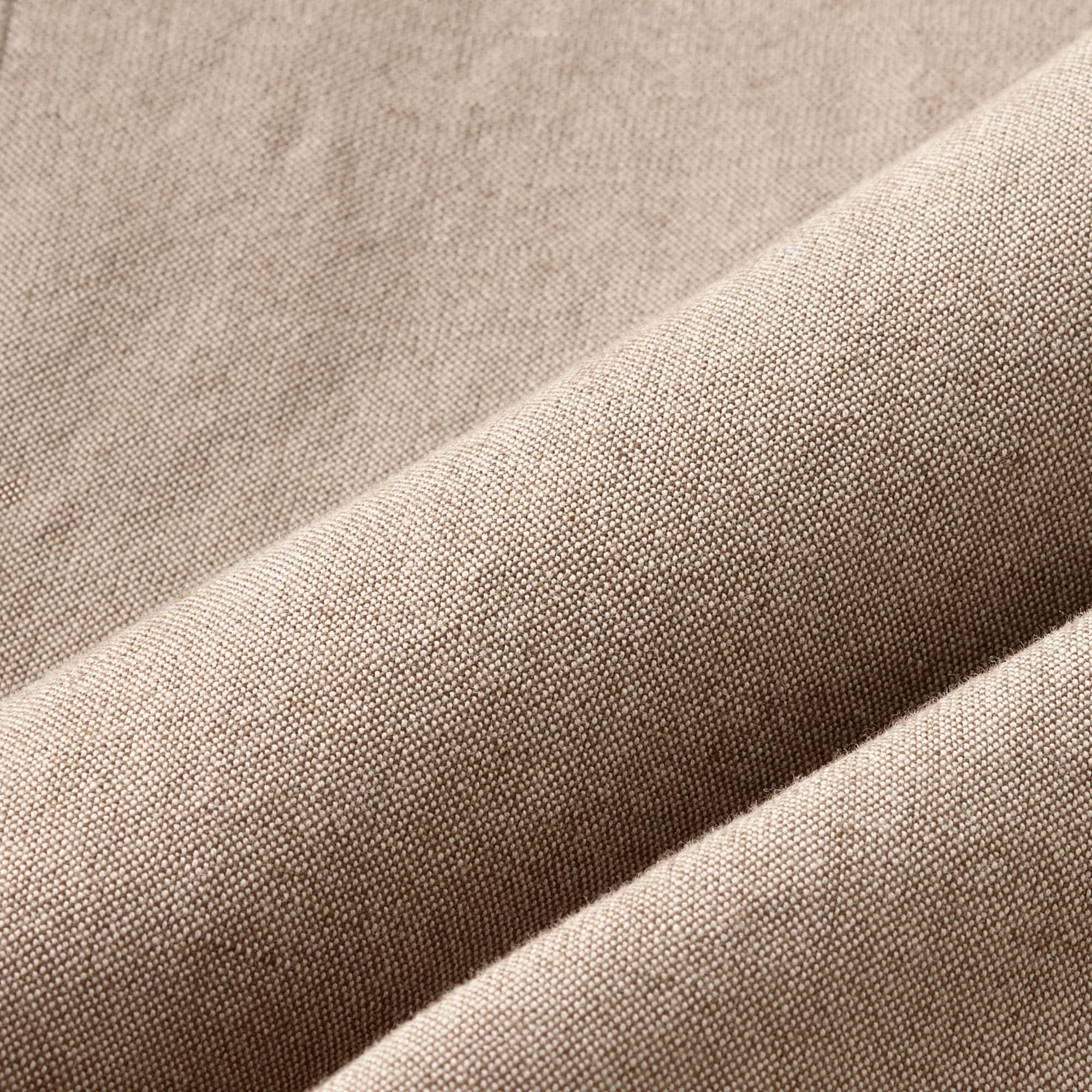 Ludlow Slim-fit double-breasted suit jacket in Irish cotton-linen blend Product Image